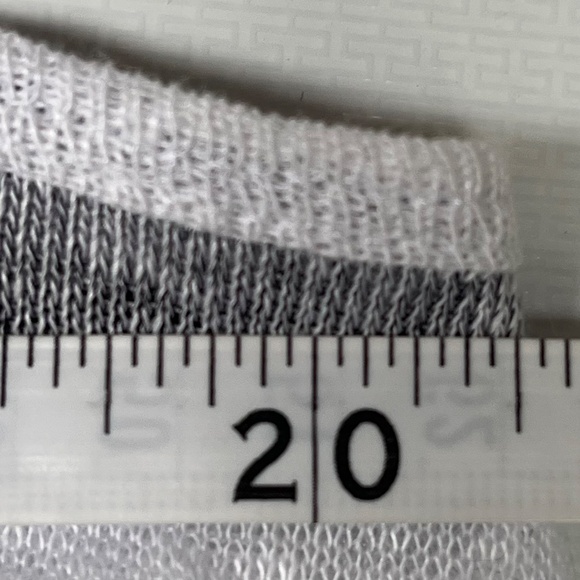 Eileen Fisher Linen Tank Top, Grey / White Stripes, Small - Picture 8 of 9